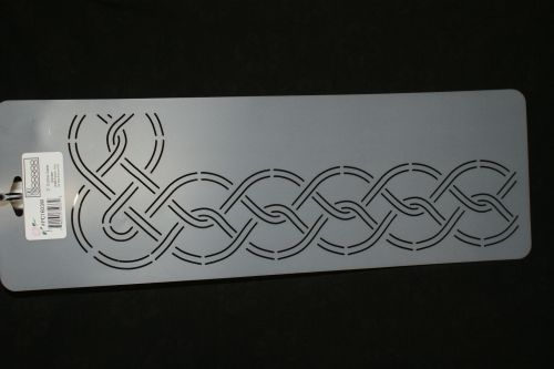 STENCIL 1603PC 3in OUTLINE CABLE BORDER